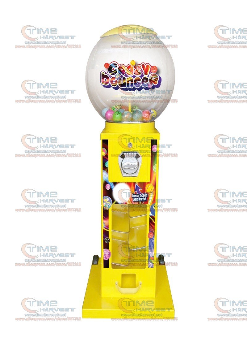 High Quality Coin operated Slot Machine for Candy Vendor Big Capsule