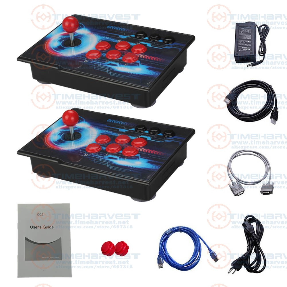 Pandor Saga Box 12 Arcade Rocker Console 3188 in 1 Zero Delay 2 players ...