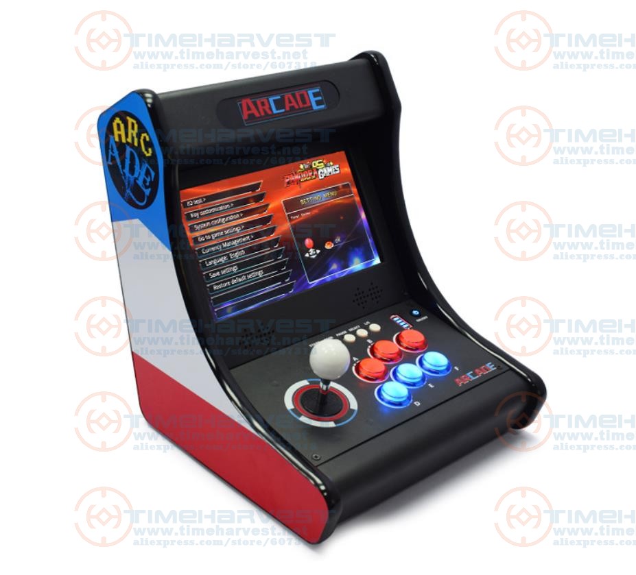 New Arrival 10 " LCD Mini Family Table Top Games Machine With 8000 in 1 ...