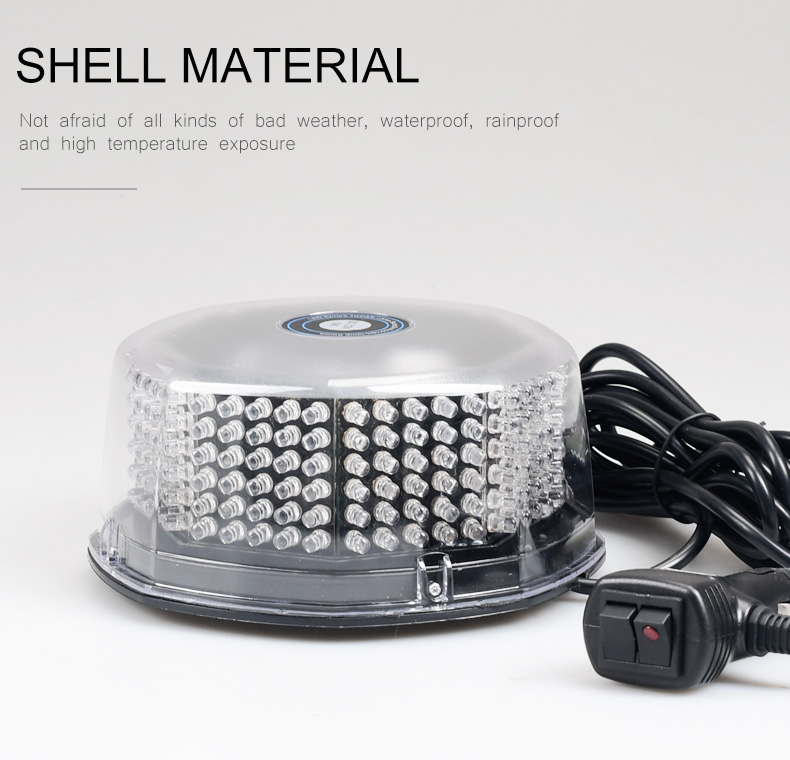 FCCEMC 240 LED Bulbs Emergency Light with Car Strobe Warning