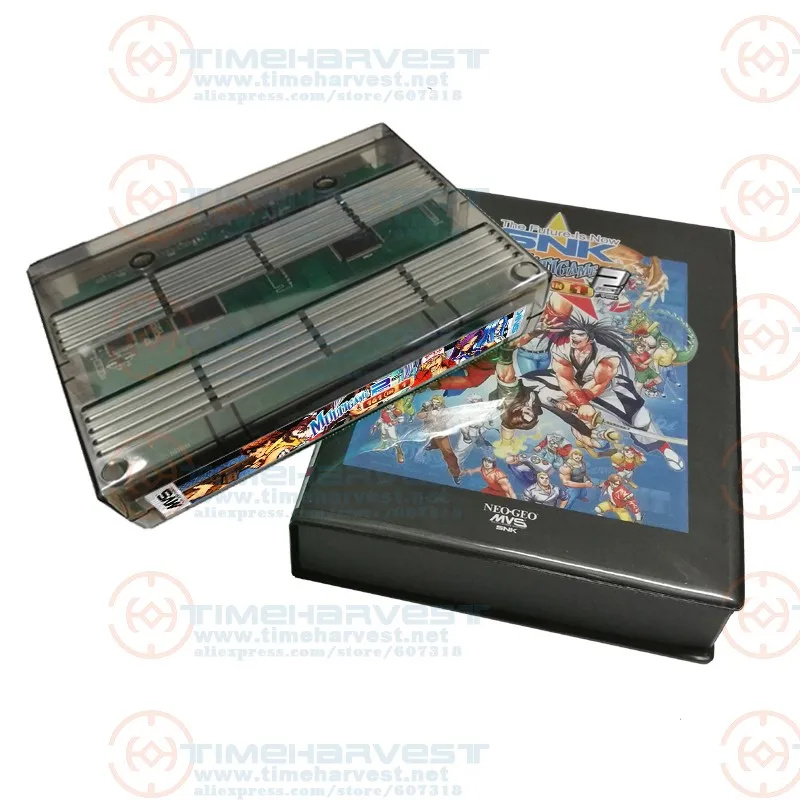 New version MVS 161 in 1 V2 multi games cartridge with box for